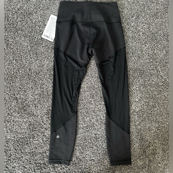 NWT! Lululemon Leggings Wunder Train Mesh HR Tight 25' Size 8 - Picture 5 of 8